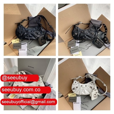 Balenciaga Good Quality Replica Le Cagole Oil Wax 26CM/33cm Bag