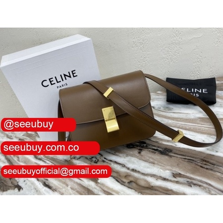 Cheap Celine Designer Teen Classic Box Brown Bag