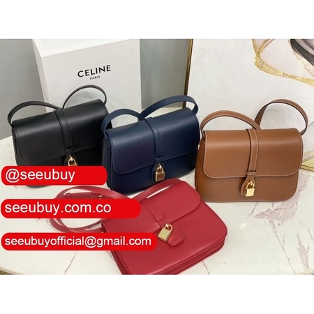 Replica Celine Tabou Smooth Calfskin Shoulder 196853 Bags