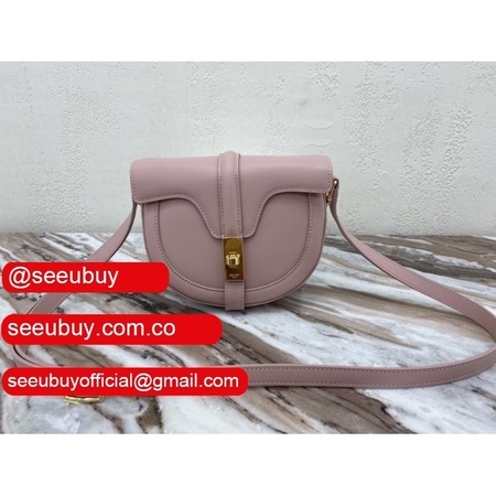 Replica Celine Ladies Small Besace 16 Bag in Satinated Pink