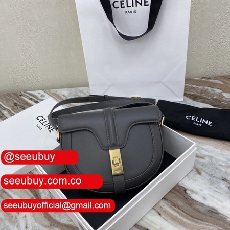 Wholesale Celine small besace 16 bag gray Vintage