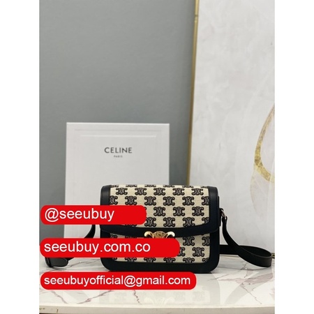 Celine High Quality Triomphe teen 18.5cm 188423 Cheap Bag