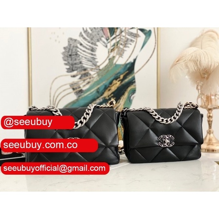 High Quality Designer Replica 26cm & 30 cm Black Bags Online Shop