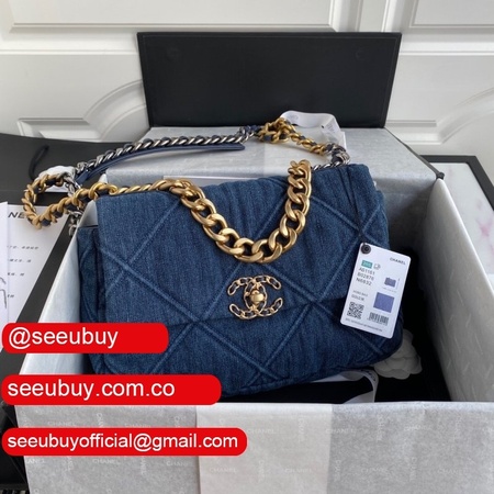 CC Top Quality 19 Large Flap Replicas Bag