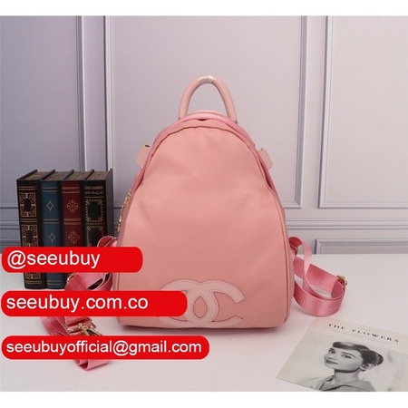 CC Pink Luxury 6509 backpack Waterproof Oxford portable Bag