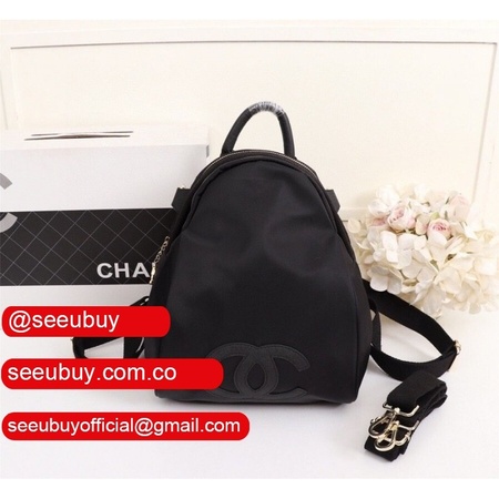 CC Black Fake 6509 backpack Waterproof Oxford portable Bag