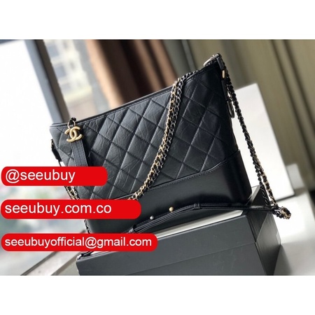 Best CC Gabrielle hobo bag 28cm All Black