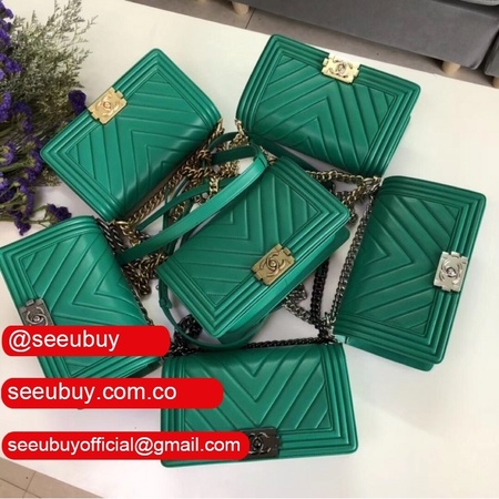 7 Star CC V Le Boy Mall Replica Blue Bags