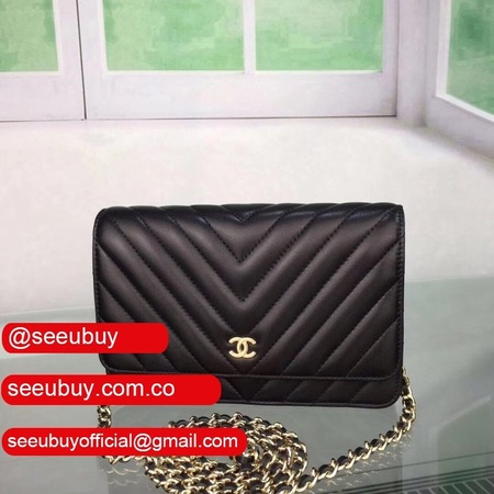 Top Quality CC Lambskin Woc V