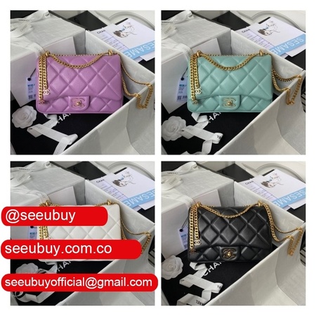 Top Quality Fake AS1793 Calfskin Diamond Flap Bag