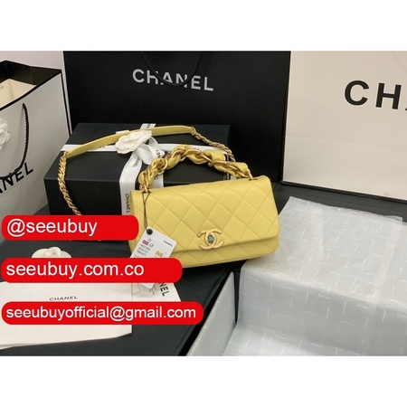 Top Quality AAA+ Yellow Flap CC AS2388 Replica Bags China