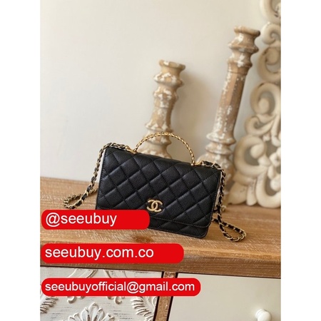 Buy 1:1 81196 Shop for Flap Cheap Replica Handbags Black