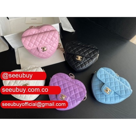 Perfect Replica Heart Bag AS3191 Lambskin Fake Designer Bags