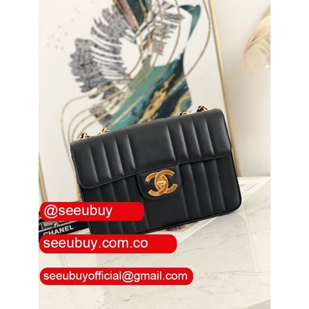 Buy fake shoulder bags 30cm black at affordable price