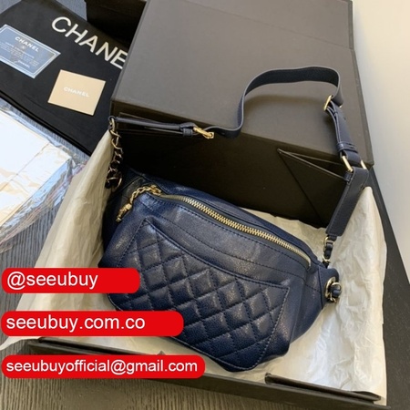 7 Star CC Waist 57832 Dark blue Bags Fake