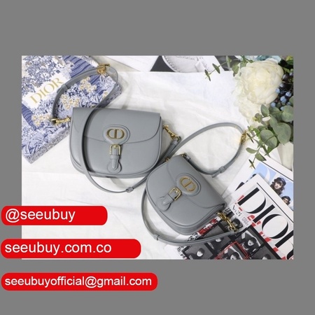 Best Replica Dior Bobby Bag Gray Box Calfskin