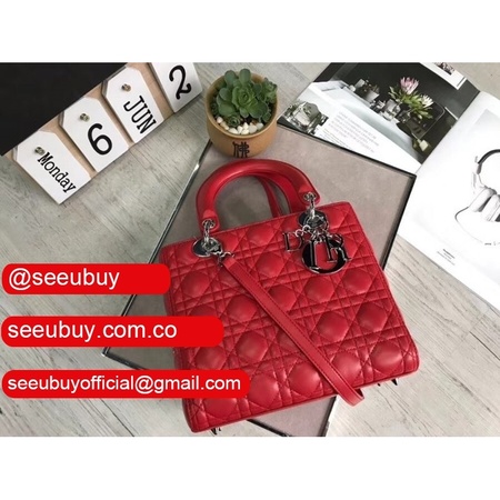 Fashion Christian Dior Lady Dior Top Quality 24CM Bag