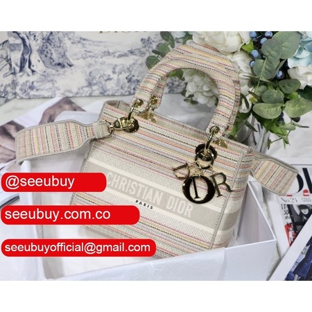 Lady Dior Best 24cm Lady D-Lite Replica Bag