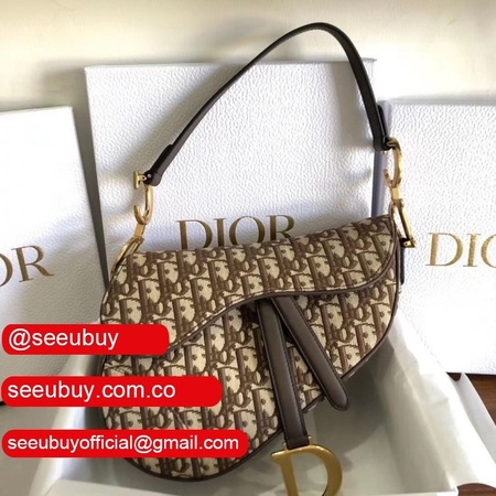 Dior Saddle Fashion Oblique Jacquard Replica Bags