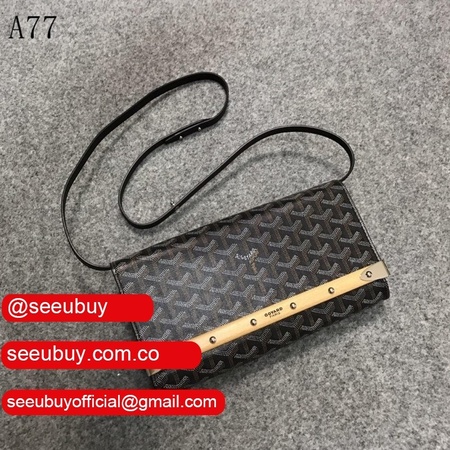 7 Star Goyard Monte Carlo Crossbody Black bag