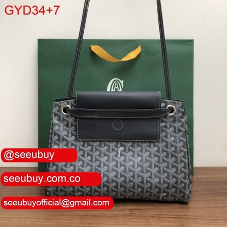 Cheap Goyard Fashion Rouette Soft Black Bag