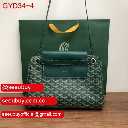 Cheap Goyard High Quality Rouette Soft green Bag