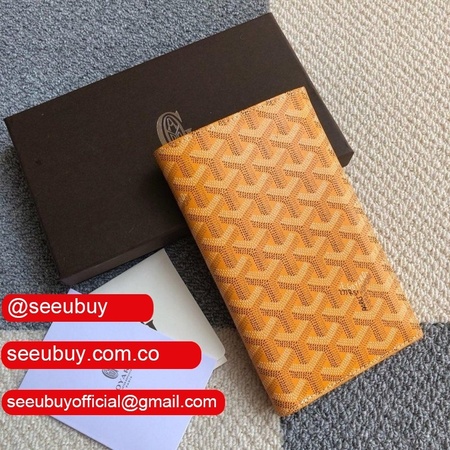 High Quality Goyard Multi-Color Ticket Top Wallet