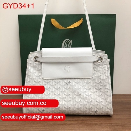 Replica Goyard Fashion Rouette Soft White Bag