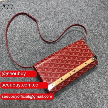 Top Quality Goyard Monte Carlo Crossbody Red bag