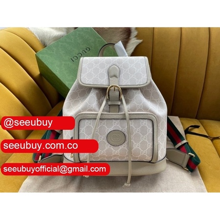 Buy High-Quality Gucci Fake Backpack 674147 Interlocking G in GG Supreme