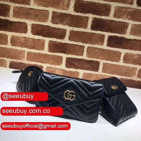 High Quality Gucci GG Marmont Matelasse Belt 524597 Bag