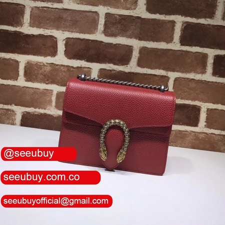 7 Star Gucci Replica Dionysus leather mini 421970 bag