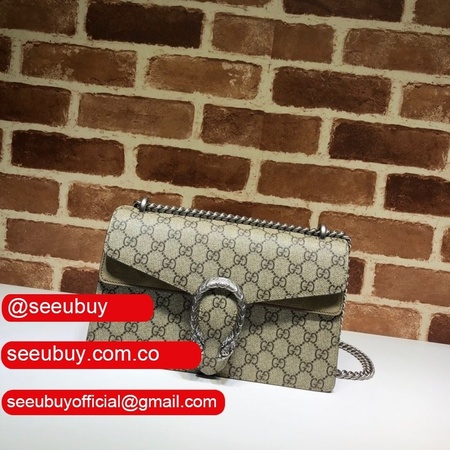 Gucci Fake GG Supreme Dionysus Small Shoulder 400249 Bag