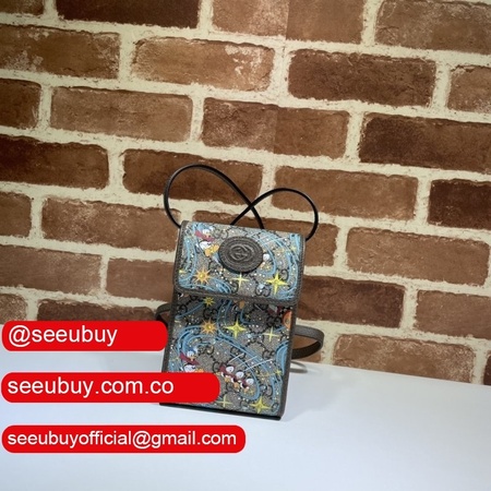 Disney x Top Quality 647927 Gucci Donald Duck mini bag