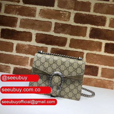 Gucci High Quality 421970 Dionysus GG Supreme mini Beige bag