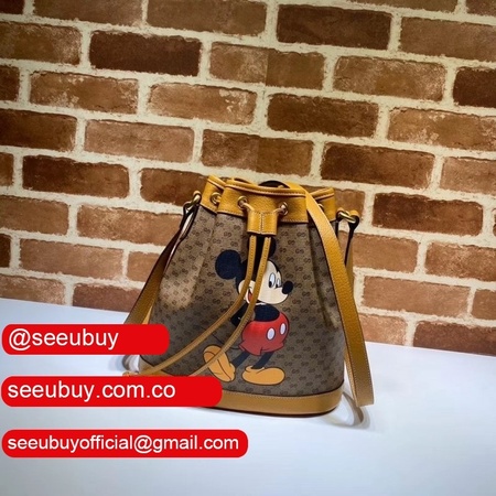 Replica Disney x Gucci small bucket Luxury 602691 bag