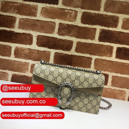 Wholesale UK Gucci 499623 Beige Dionysus GG small shoulder bag