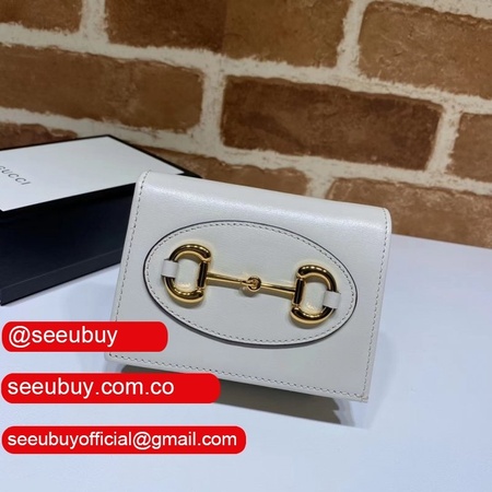 AAA+ Gucci Replica 1955 Horsebit card case 621887 wallet