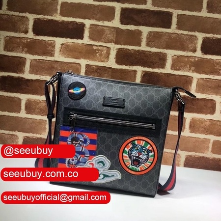 Best Gucci UK Gg Supreme Messenger 474137 Bag 7 Star