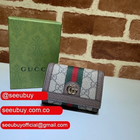 Cheap Gucci High Quality GG 644334 Ophidia bi-fold wallet