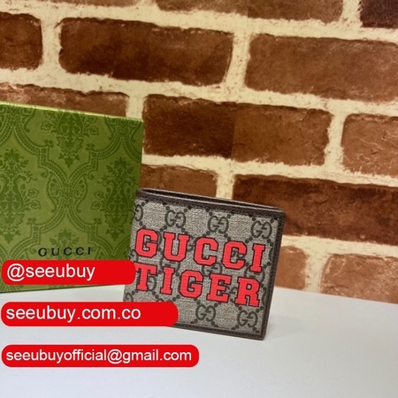 Gucci Replica 671652 Wallet Gucci Tiger wallet Beige