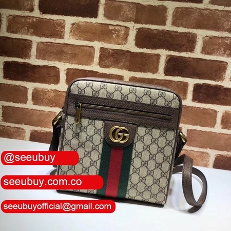 Luxury Gucci AAA+ 547926 GG Supreme Ophidia Small Messenger Bag