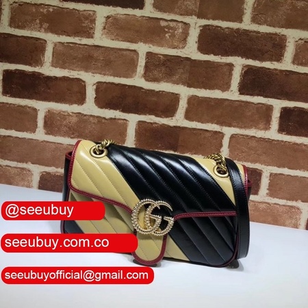 Cheap Gucci UK GG 443497 Marmont matelasse shoulder bag