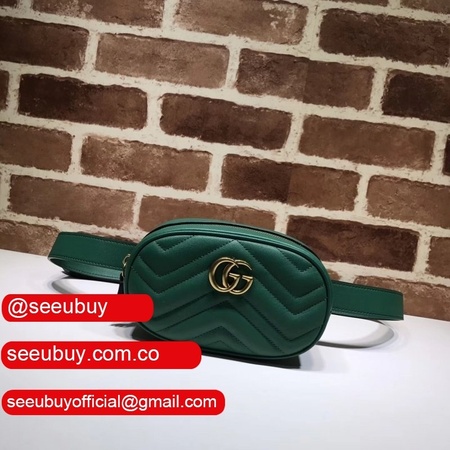 Best 476434 Gucci GG Marmont matelasse leather belt bag