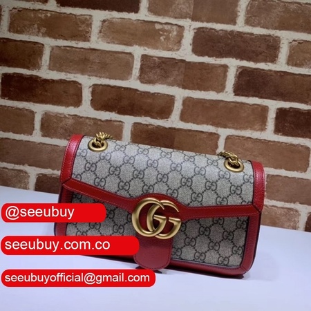 Designer Gucci Matelasse Small GG Marmont 443497 Bag