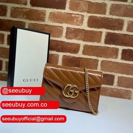 Gucci Knockoff 474575 GG Marmont matelasse mini bag