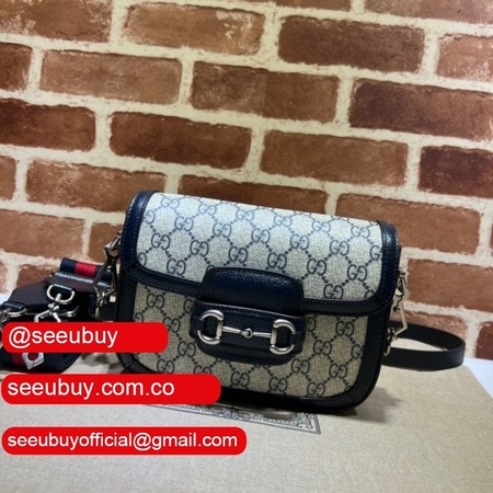 Fake 658574 Gucci Wholesale Horsebit 1955 GG mini bag