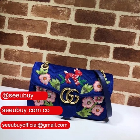 Replicas Gucci GG Marmont matelasse shoulder 443497 bag