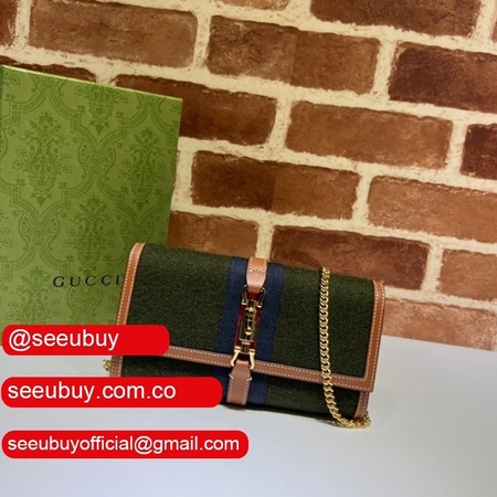 Best Quality Gucci Replicas 652681 Jackie 1961 chain wallet