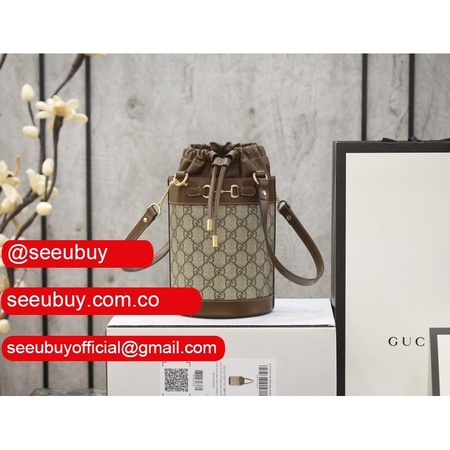 Gucci 637115 Replicas Horsebit 1955 small bucket bag